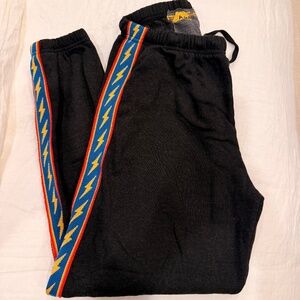 Aviator Nation Bolt Stripe Sweatpants Size Medium Excellent Condition
